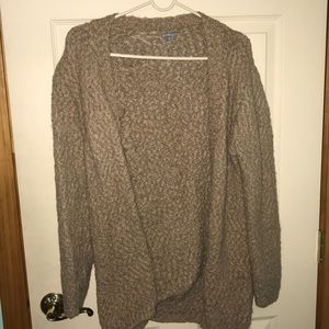 Tan cardigan